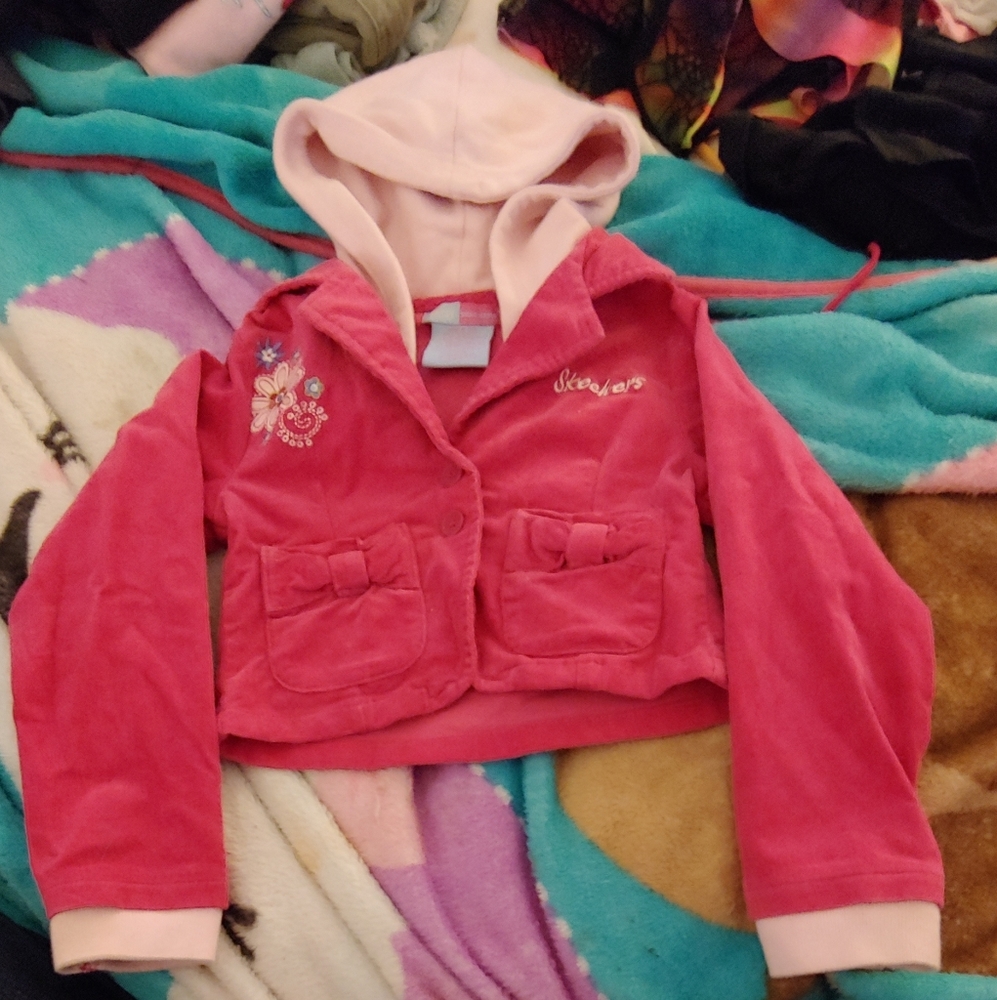 Skechers 4T Corduroy Hooded Jacket